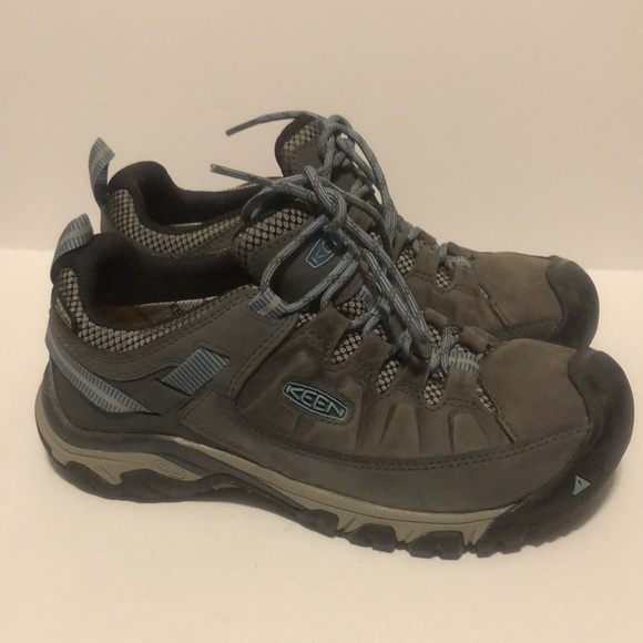 Keen Women\'s Targhee III WP Magnet/Atlantic Blue 1023038 main image 6
